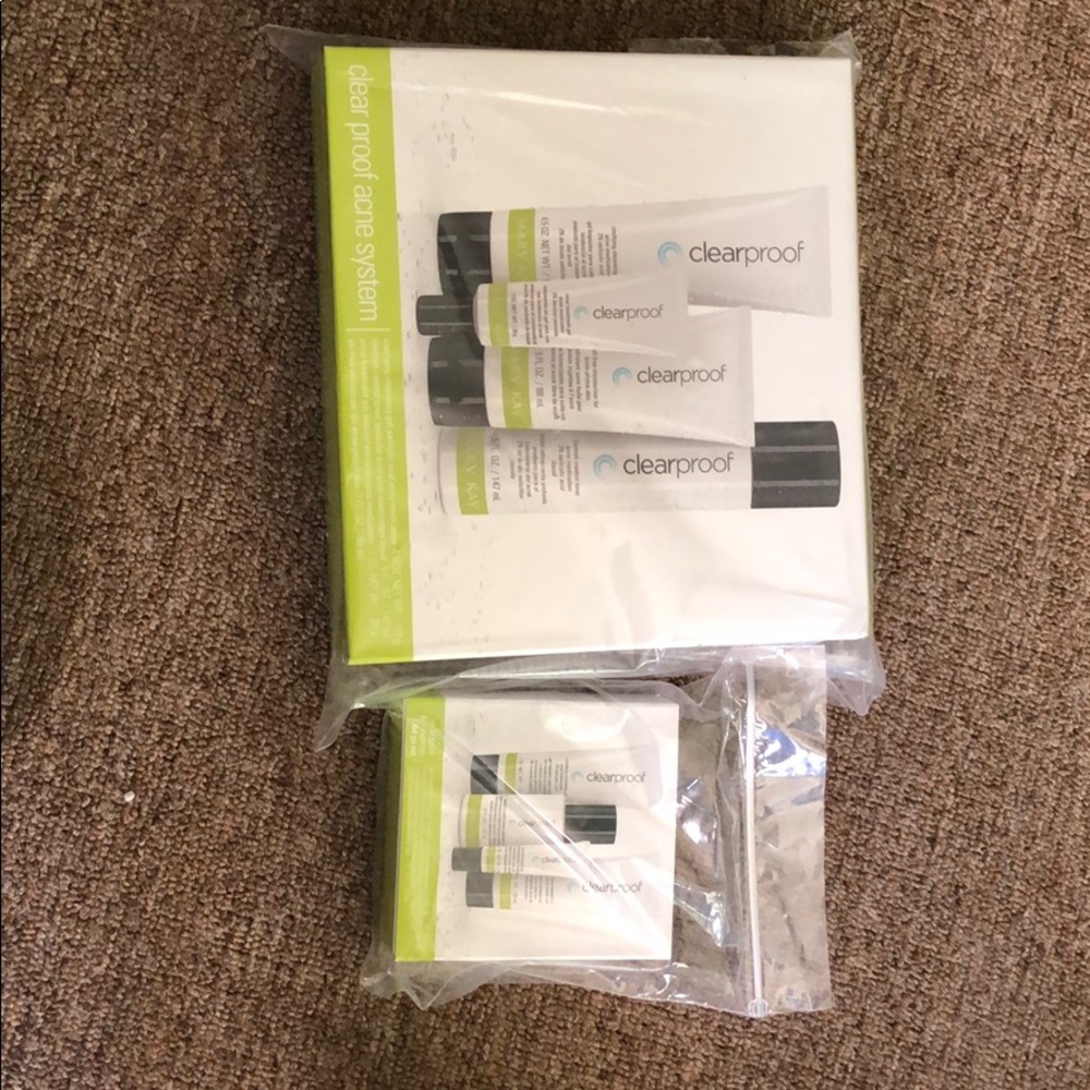 Clear proof acne system